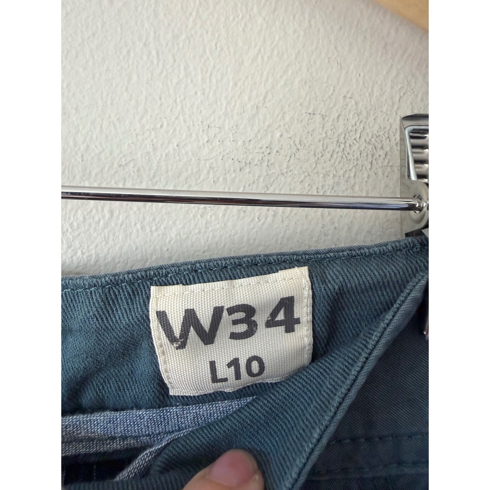 Fat Face Cargo Shorts 34 Slate Blue British Designed Standard Issue Cotton - Picture 3 of 7